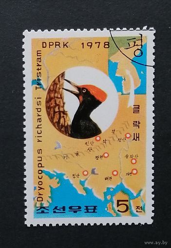 Марка КОРЕЯ/КНДР птица