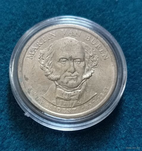 304. 1 доллар 2008 г. Мартин Ван Бюрен