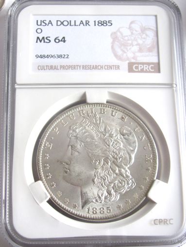 Доллар 1885 О Нью Орлеан CPRC MS64