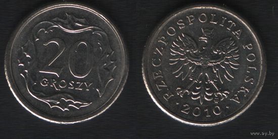 Польша y280 20 грош 2010 год (mw) (_alb2