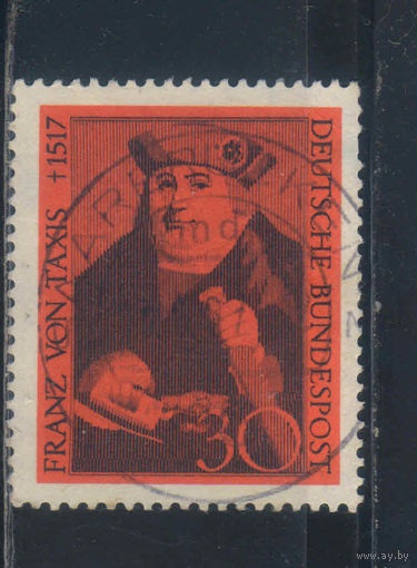 Германия ФРГ 1967 450 летие Франца фон Тексис #535