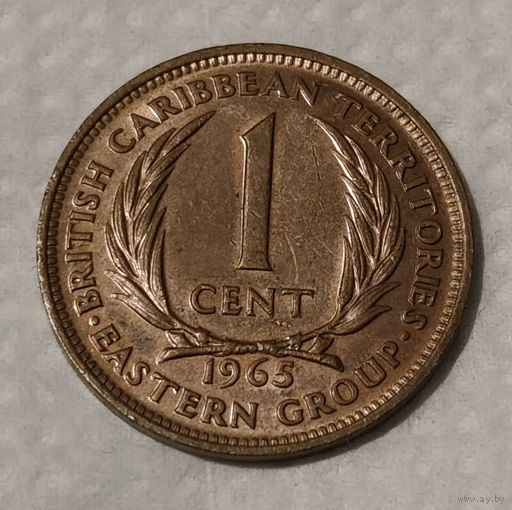Восточные Карибы 1 цент, 1965 (14-8-22)