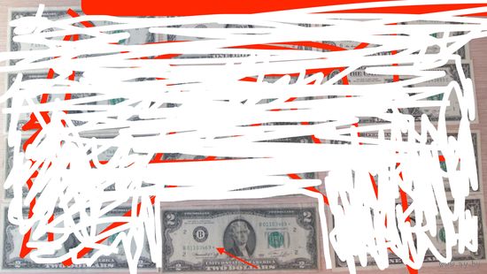 2 доллара сша ,со звездочкой