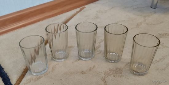 Стограмовики СССР граненые 5 шт цена за все