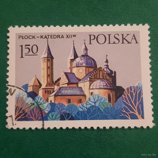 Польша 1977. Архитектура. Плоцк. 12 век