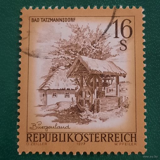 Австрия 1977. Архитектура. Burgeuland. Bad tatzmannsdorf