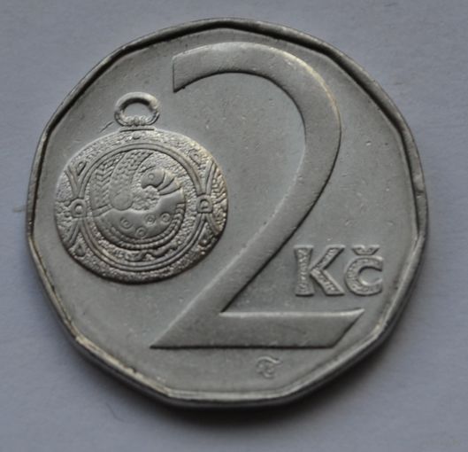 Чехия, 2 кроны 1993 г.