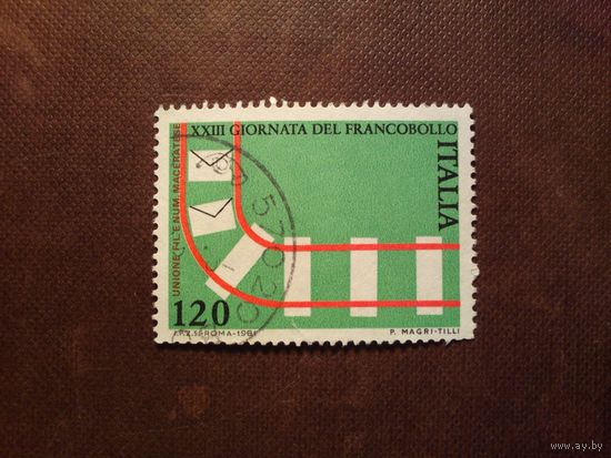 Италия 1981 г.День почтовой марки./48а/