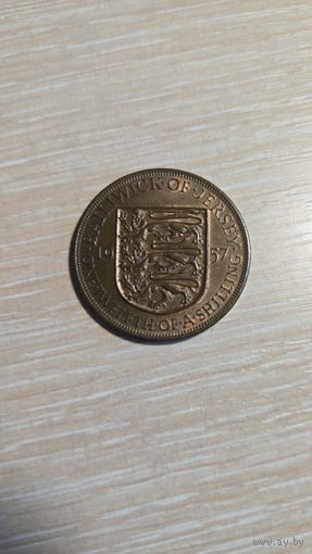 1/12 шилинга Джерси 1957
