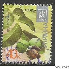 Украина. 8-й стандарт. Орех. 2012г. Mi#1215 II.