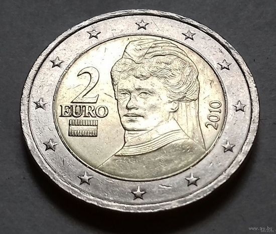 2 евро, Австрия 2010 г.