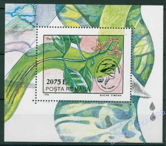 РУМЫНИЯ 1994 ГОД ФЛОРА МИ BL 295 **