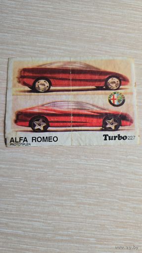 Вкладыша от жвачки TURBO 227
