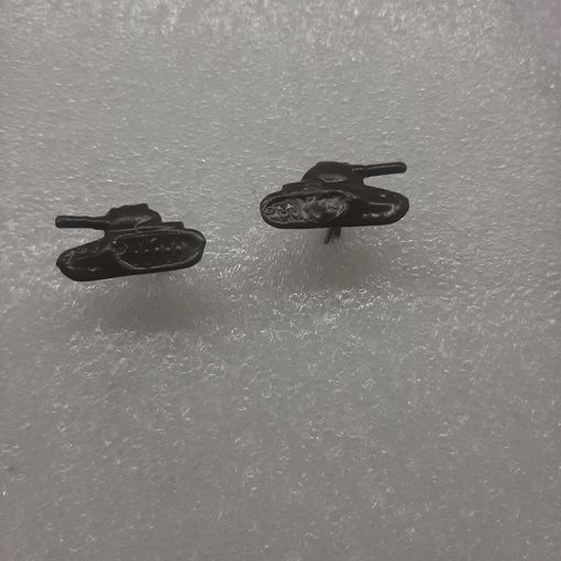 Эмблемы танкисты ВС СССР, полевые, сталь, новые!