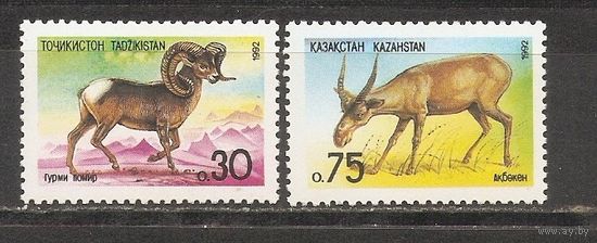 ФФ2 Казахстан Таджикистан 1992 Фауна