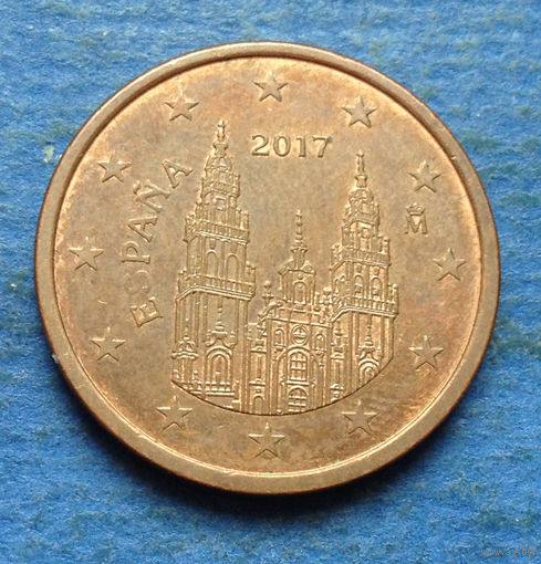 Испания 5 евроцентов 2017