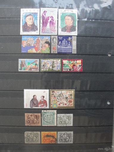 Продажа коллекции с 1 рубля! Культура и искусство на почтовых марках мира.