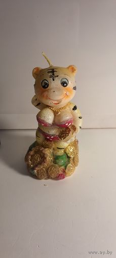 Свеча тигренок