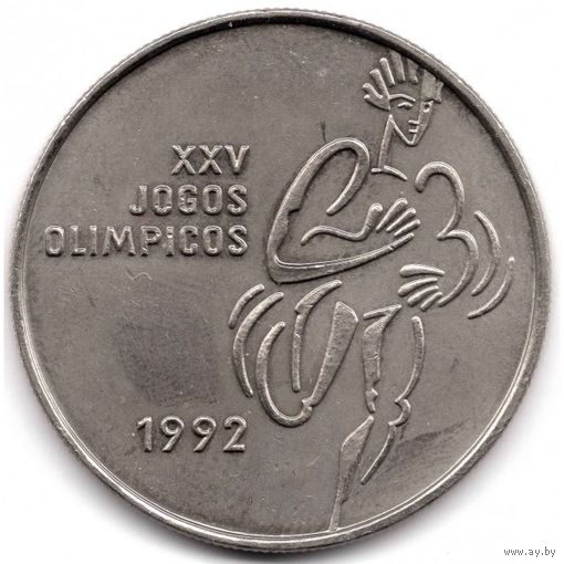 Португалия 200 эскудо 1992 Барселона UNC