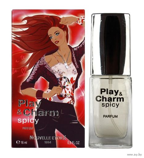 НОВАЯ ЗАРЯ Играй и Очаровывай Spicy (Play & Charm Spicy) Духи (Parfum) спрей 16мл
