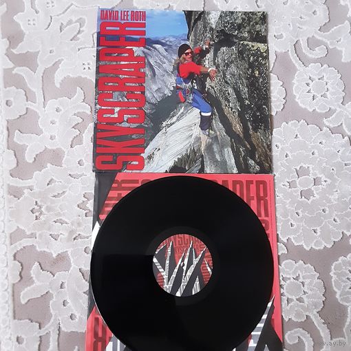 DAVID LEE ROTH - 1988 - SKYSCRAPER (EUROPE) LP