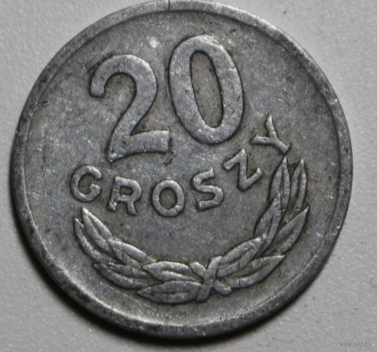 Польша, 20 грошей, 1973 год