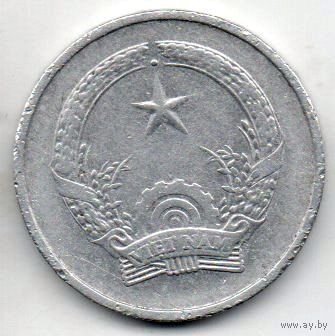 СОЦИАЛИСТИЧЕСКАЯ РЕСПУБЛИКА ВЬЕТНАМ 1 ДОНГ 1976. ХОРОШАЯ