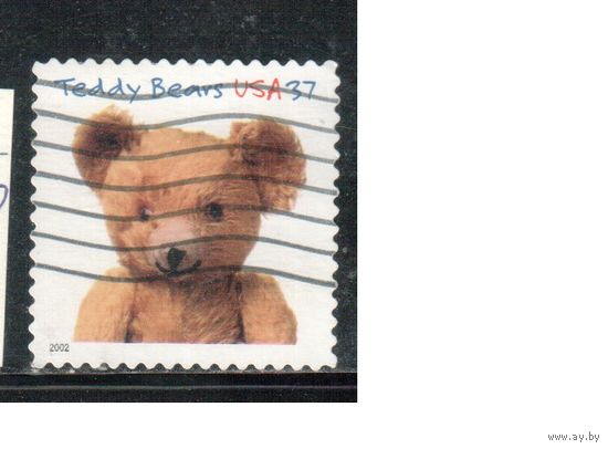 США-2002 (Мих.3629) , гаш. , Игрушки, Мишки