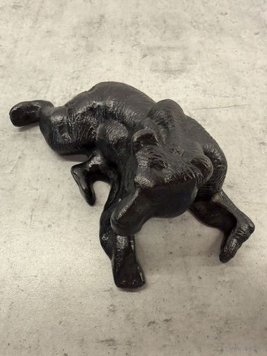 Статуэтка Лежащий медведь Касли.  Распродажа коллекции!!!