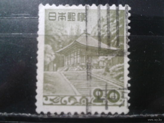 Япония, 1954. Стандарт. Золотой зал храма Тюсон-дзи