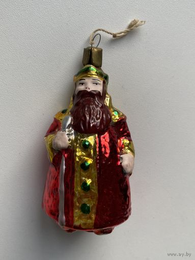 Ёлочная игрушка. Царь Дадон. Игрушка СССР. Редкость.