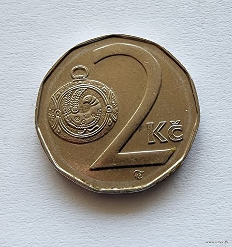 Чехия  2 кроны, 1995