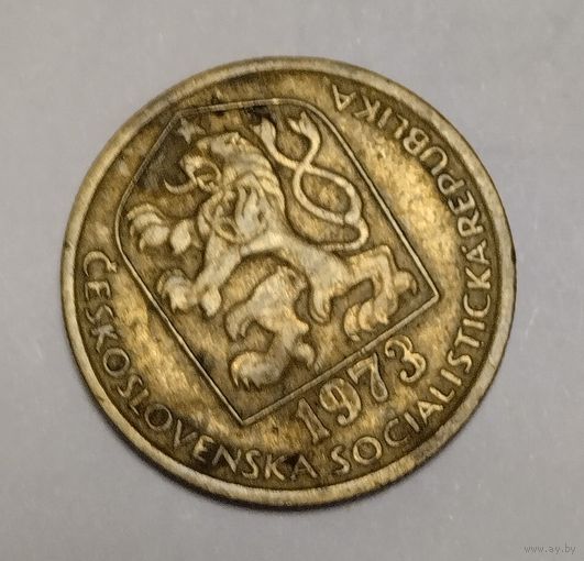 20 геллеров 1973 года Чехословакия