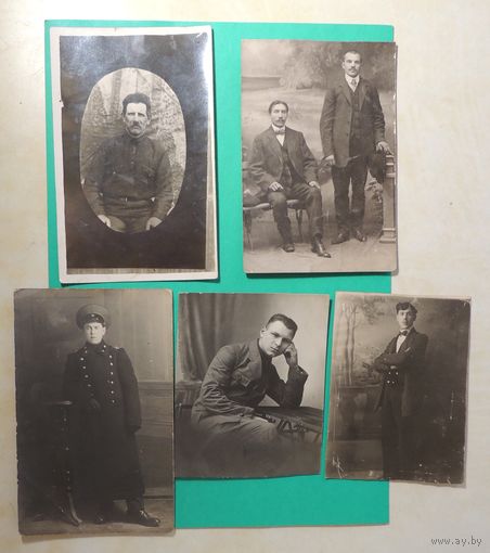 Фото "Мужские портреты", Зап. Беларусь, 1920-е гг.