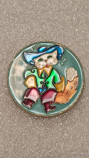 Знак значок Кот в сапогах САЗ,200 лотов с 1 рубля!!!