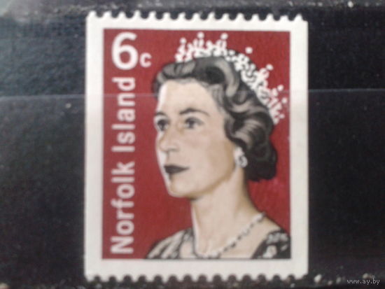 Норфолк, остров 1971 Королева Елизавета 2*