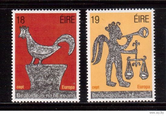 Ирландия-1981, (Мих.439-440) **, Европа СЕРТ, Фольклор,