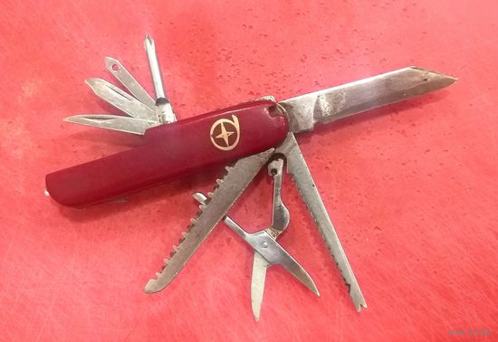 Нож Перочинный * Складной * Реплика на WENGER * 8 функций * 85 мм