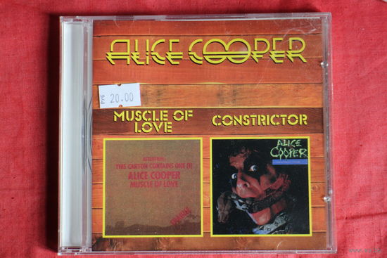 Alice Cooper - Muscle Of Love / Constrictor (1999, CD)