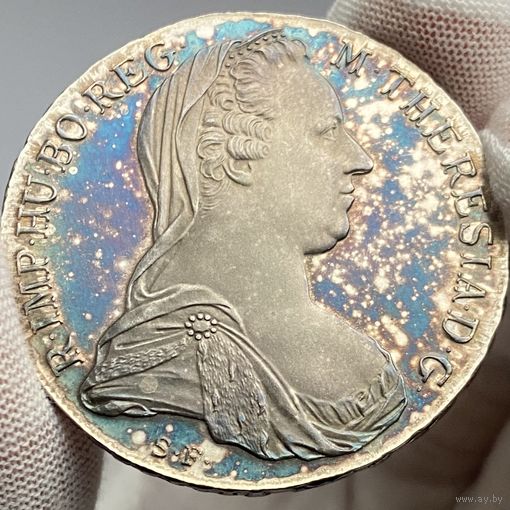 Талер Марии Терезии 1780 г. Рестрайк в Proof качестве! Непревзойденная старая патина! Лучшая монета!