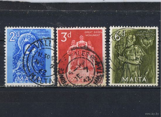 GB Колонии Мальта 1962 Большая осада 1565г #278-80