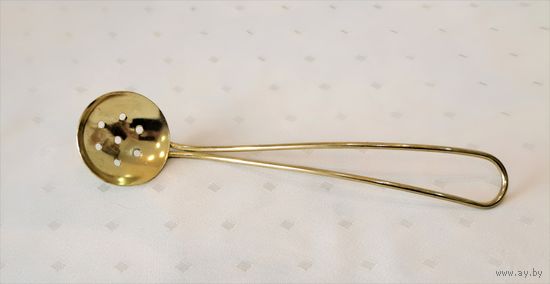 Кухонный инструмент для сервировки: винтажная декоративная ложка для оливок Германия