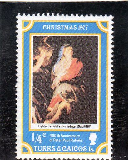 Тёркс и Кайкос Острова. Рождество. 1977.