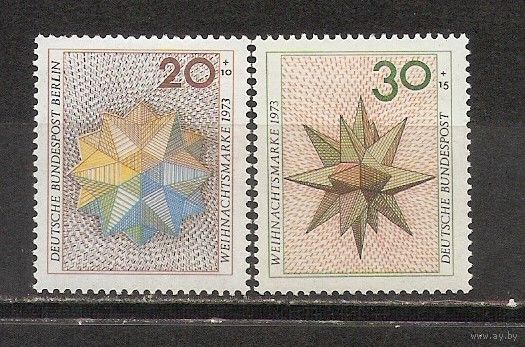ФФ5 ФРГ Берлин 1973 Рождество