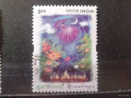 Индия 2001 Рождество, фейерверк