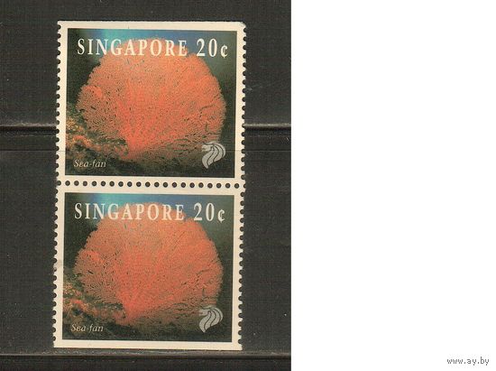 Сингапур-1994 ,(Мих.711D)  **  Морская  Фауна,