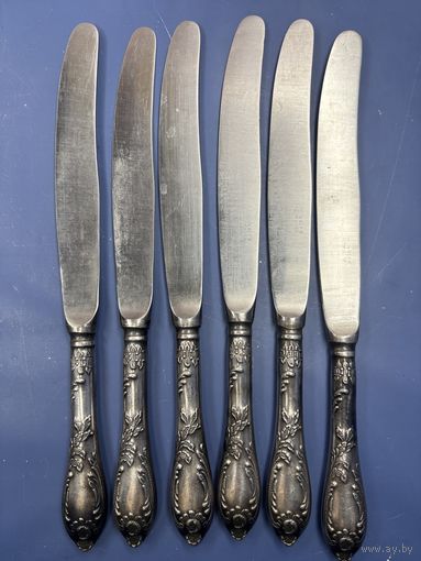 Набор столовых ножей 6шт МНЦ