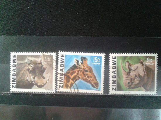 Зимбабве, 1980. Стандарт. Животные