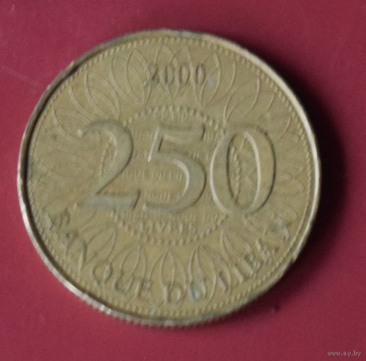 Ливан 250 ливров 2000