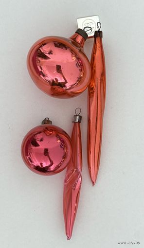 Елочные игрушки СССР цена за все К.24